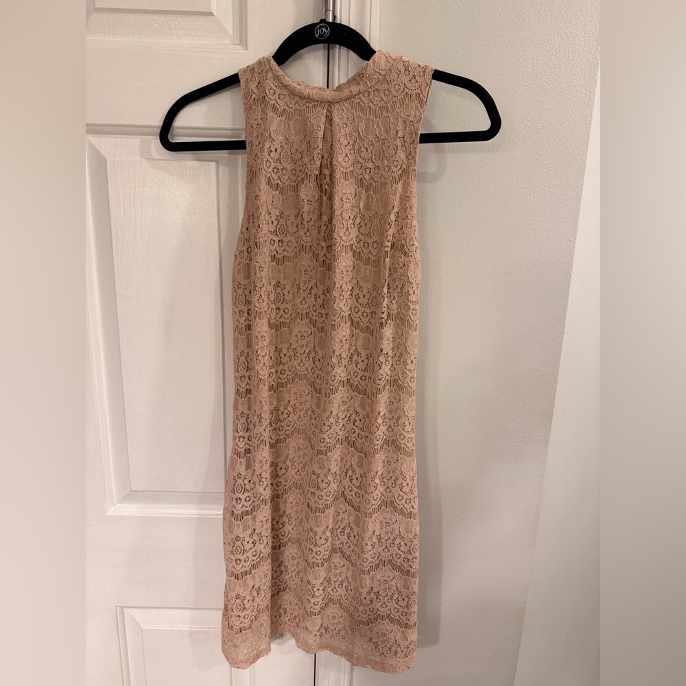 love, Fire Lace Dress - Cream